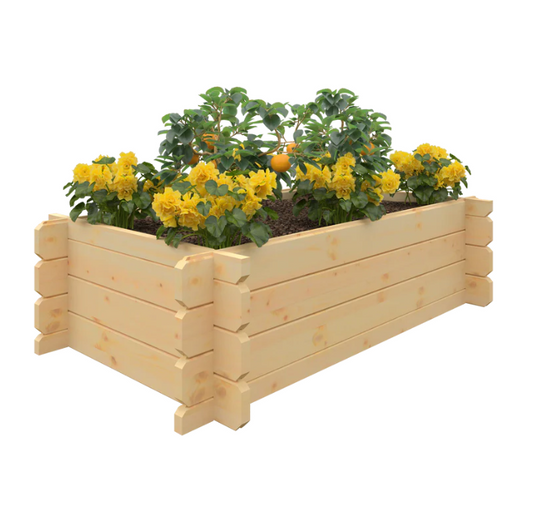 Raised 19mm Flower Bed (Size: 5x3w)