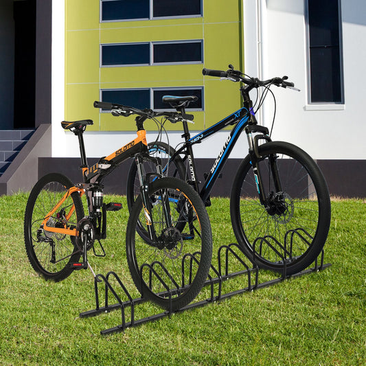 6-Bike Steel Bike Rack for Child BMX Road and Mountain Bikes