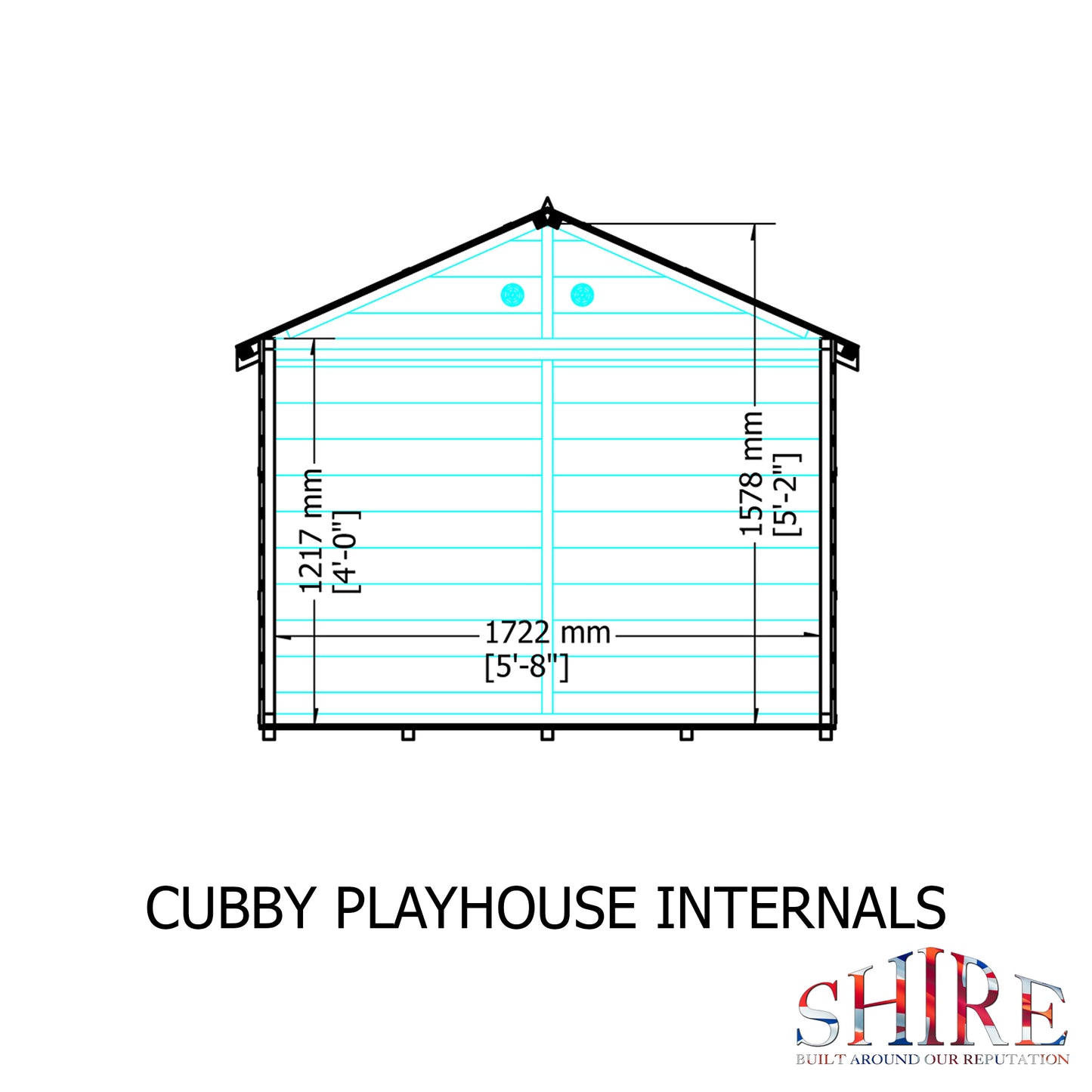 The Cubby Playhouse (6x4ft)