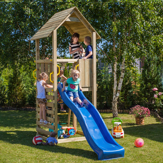 Adventure Peaks Fortress 1 (Slide, Ladder & Tower) /  Outdoor Playing Equipment