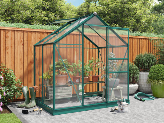 Rosette Hobby Aluminium Polycarbonate Greenhouse