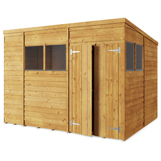 Store More Overlap Pent Shed (x8ft)