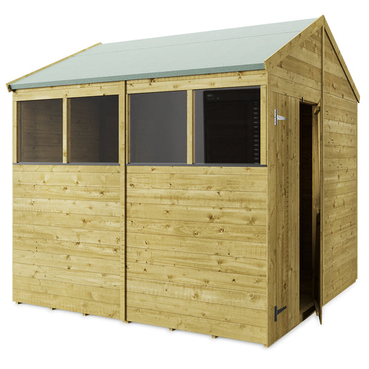 Store More Tongue and Groove Apex Shed (x8ft)