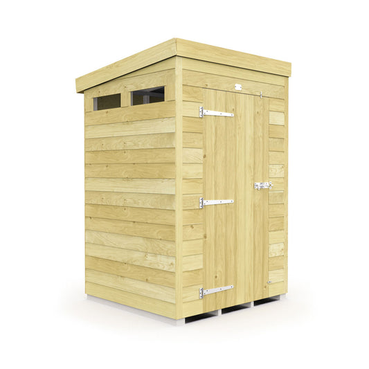 Pent Security Shed (4x4ft to 20x4ft)