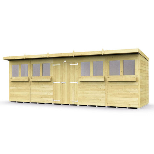 Pent Summer Shed (8x8 to 20x8ft)
