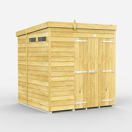 Pent Security Shed (4x6ft to 20x6ft)